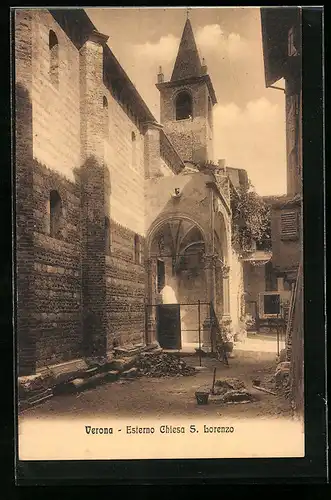 AK Verona, Esterno Chiesa S. Lorenzo