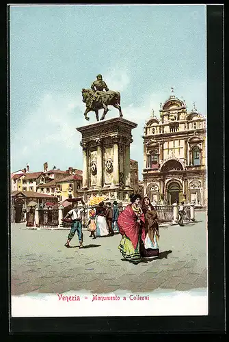 AK Venezia, Monumento a Colleoni