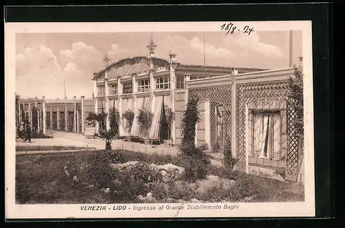 AK Lido Venezia, Ingresso al Grande Stabilimento Bagni