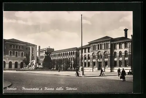 AK Treviso, Monumento e Piazza della Vittoria