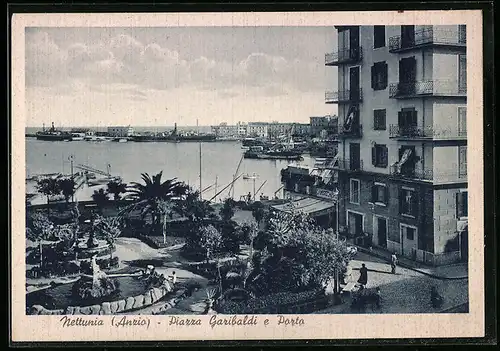 AK Nettunia Anzio, Piazza Garibaldi e Porto