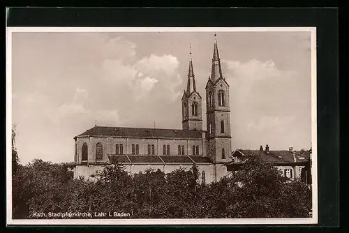 AK Lahr i. B., Kath. Stadtpfarrkirche