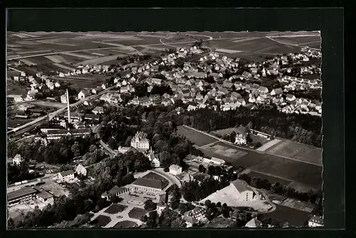 AK Bad Dürrheim /Schwarzw., Ortsansicht aus der Vogelschau