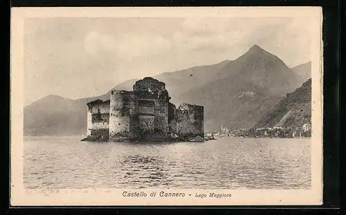 AK Canobbio /Lago Maggiore, Castello di Cannero