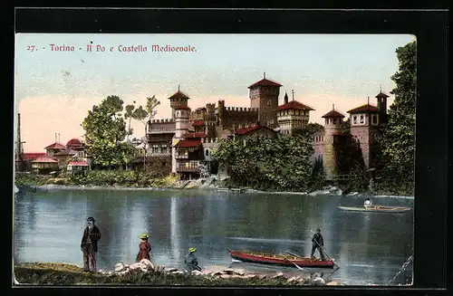 AK Torino, Il Po e Castello Medioevale