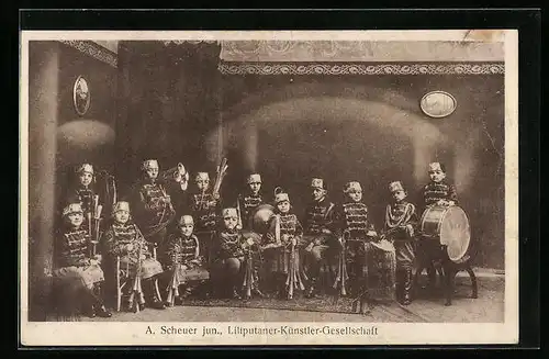 AK Liliputaner-Künstler-Gesellschaft, A. Scheuer jun.