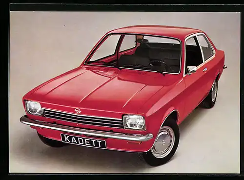 AK Opel Kadett in rot