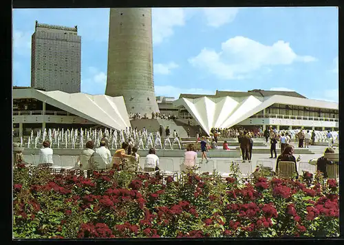 AK Berlin, Kaskaden am Fernsehturm