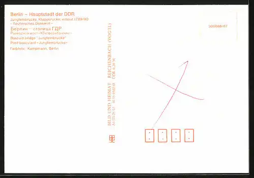 AK Berlin, An der Jungfernbrücke