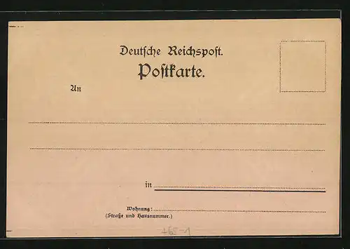 Lithographie Elberfeld, Hotel Europäischer Hof und Bahnhof, Theater, Döppersberg