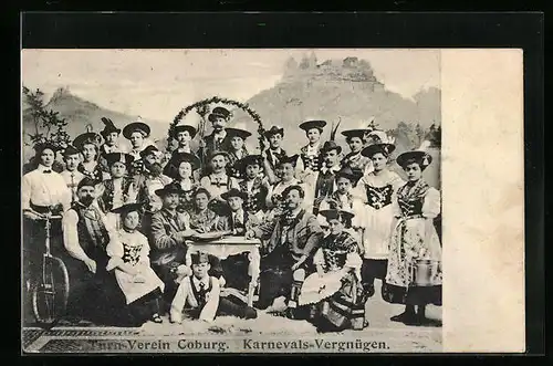 AK Coburg, Turn-Verein, Karnevals-Vergnügen