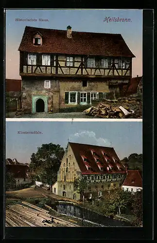 AK Heilsbronn, Historisches Haus, Klostermühle