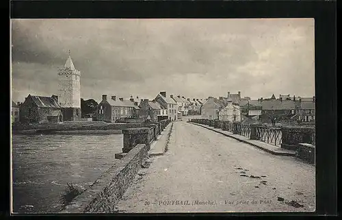 AK Portbail, Vue prise du Pont