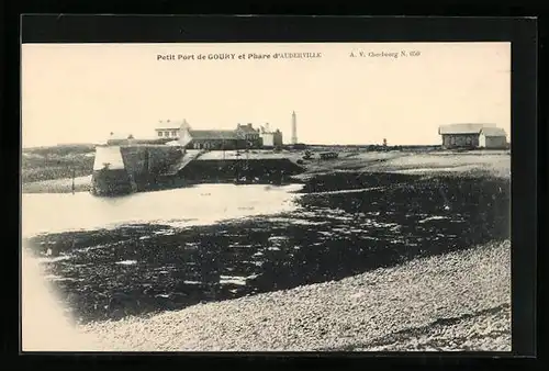 AK Auderville, Petit Port de Goury et Phare