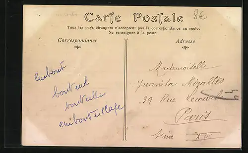 AK Saint-Lo, Vue sur la Vire, prise du Chemin de Halage