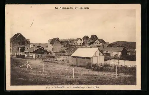 AK Creances, Printania-Plage, Vue a l`Est