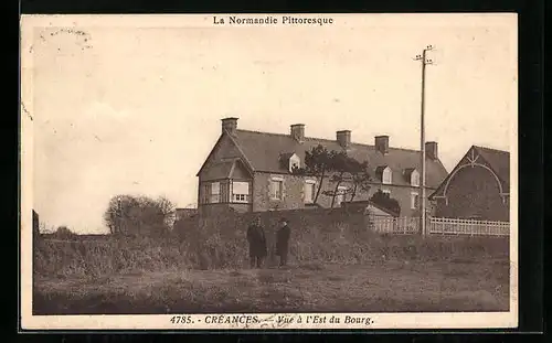 AK Creances, Vue a l`Est du Bourg