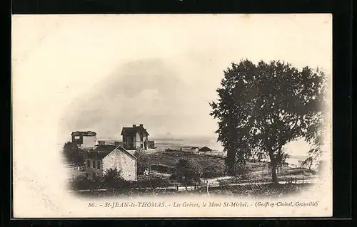 AK Saint-Jean-le-Thomas, Les Greves, le Mont St-Michel