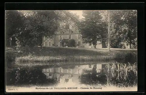 AK Le Teilleul-Heusse, Chateau de Nantray
