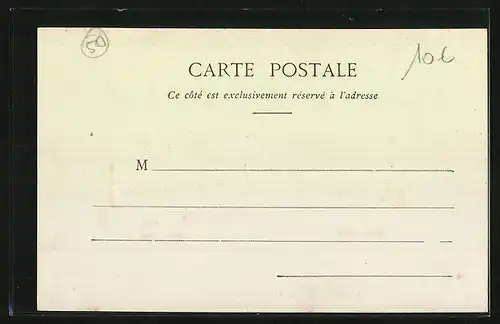 AK Villedieu, Vue prise des quais