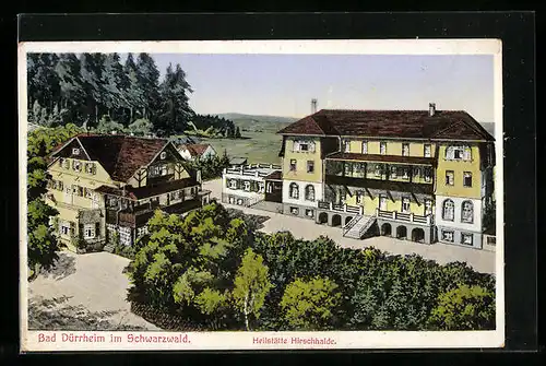 AK Bad Dürrheim im Schwarzwald, Heilstätte Hirschhalde