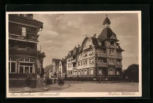 AK Bad Dürrheim (Schwarzwald), Kurhaus Waldblick