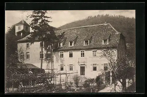 AK Heidelberg, Haus zur Hirschgasse, Pauk-Lokal der Studenten