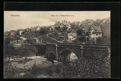 AK Ottweiler, Blick auf das Kreiskrankenhaus