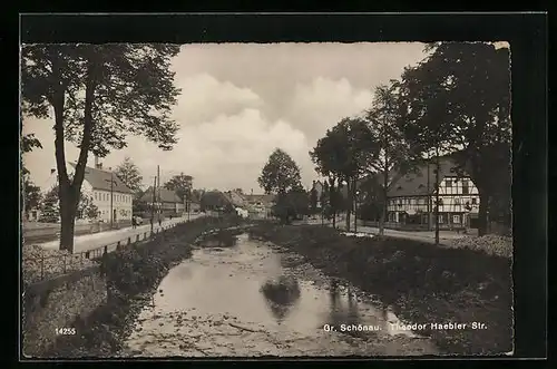 AK Grossschönau, Theodor Haebler Strasse