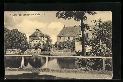 AK Tatenhausen bei Halle i. W., Blick auf das Schloss