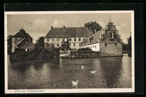 AK Tatenhausen, Schloss mit Enten