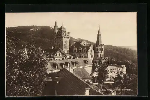 AK Bad Sooden-Allendorf, Schloss Rotestein im Werratal