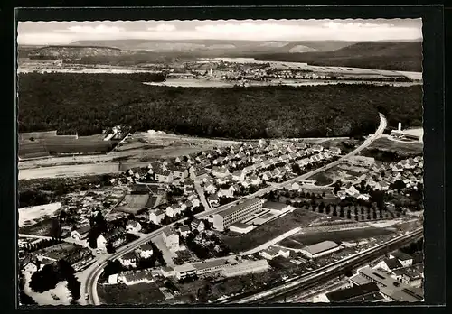 AK Mühlacker /Württ., Fliegeraufnahme