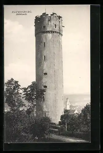 AK Ravensburg, Turm auf den Mehlsack