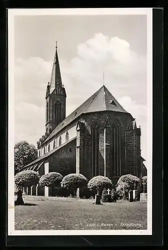 AK Lahr i. Baden, Blick auf die Stiftskirche