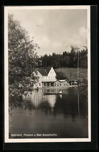 AK Hetzdorf, Hotel-Pension Bad Sumpfmühle