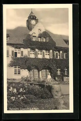 AK Überruh i. Allgäu, Blick auf die Heilstätte