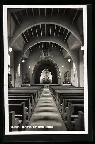 AK Süssen, Inneres der kath. Kirche