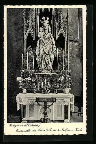 AK Heiligenstadt /Eichsfeld, Gnadenaltar der Mutter Gottes in der Liebfrauen-Kirche