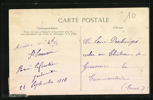 AK Saint-Sauveur-le-Vicomte, Environs, Selsoif, La porte du Manior des Maires