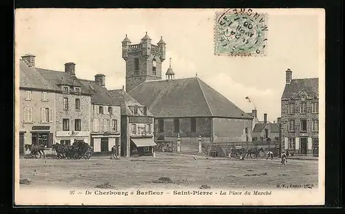 AK Saint-Pierre, La Place du Marché
