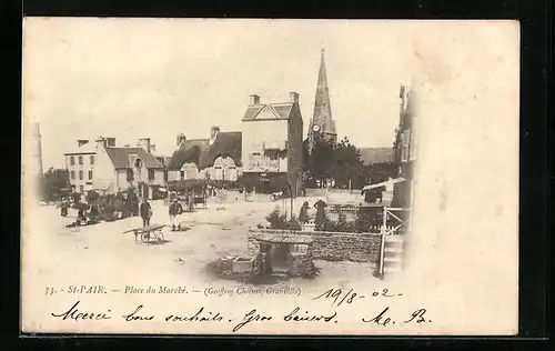 AK St-Pair, Place du Marchè