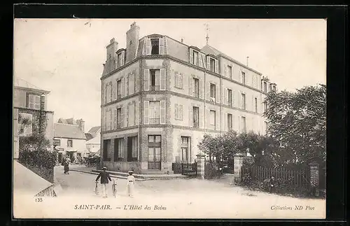AK Saint-Pair, L`Hôtel des Bains