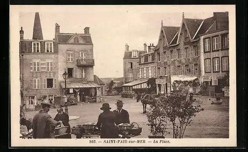 AK Saint-Pair-sur-Mer, La Place