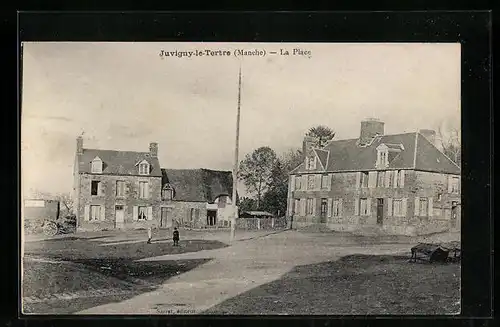 AK Juvigny-le-Tertre, La Place