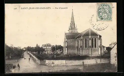 AK Saint-Jean-des-Baisants, Vue d`ensemble