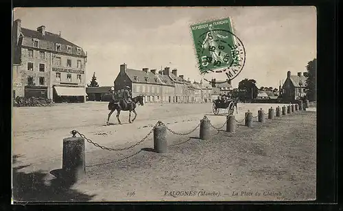 AK Valognes, La Place du Chateau