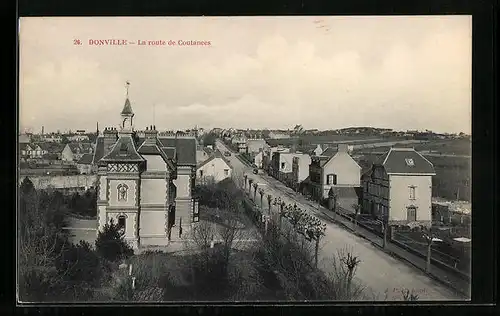 AK Donville, La route de Coutances