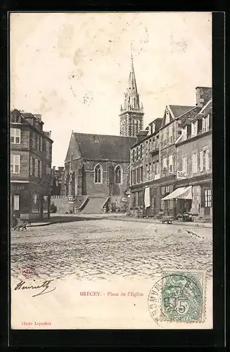 AK Brécey, Place de l`Eglise