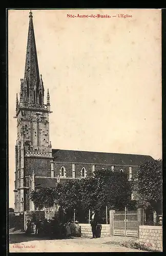 AK Ste-Anne-de-Buais, L`Eglise
